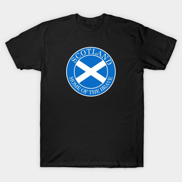 Scotland the brave T-Shirt by BigTime